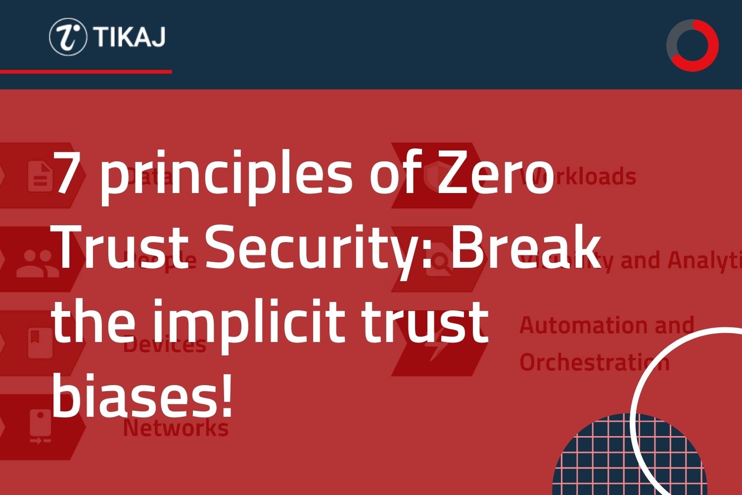 7 principles of Zero Trust Security: Break the implicit trust biases!
