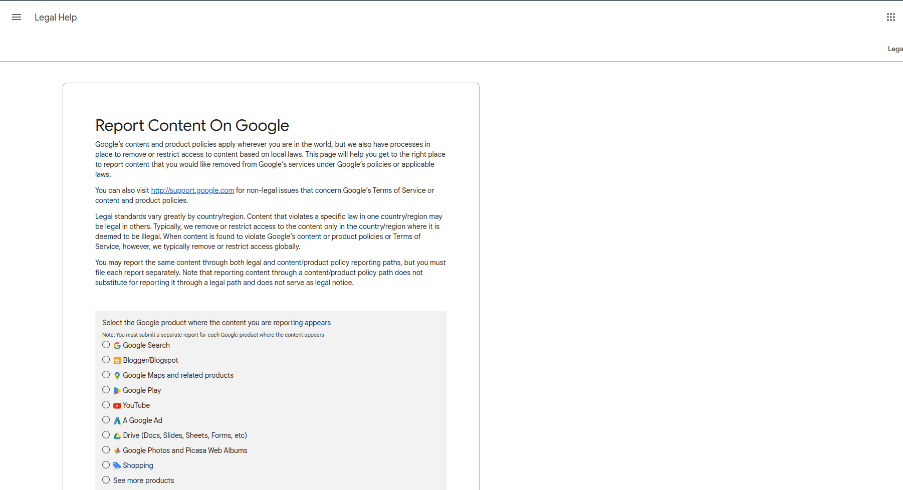 Report fake applications on google play store