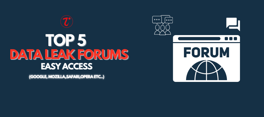 Top 4 Dark Web Forums - Easy Access - 2025 1 Data leak Forums